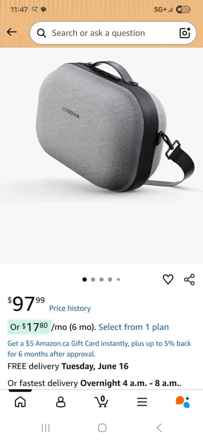 BOBOVR  Carrying Case meta Q3 3s - photo 3