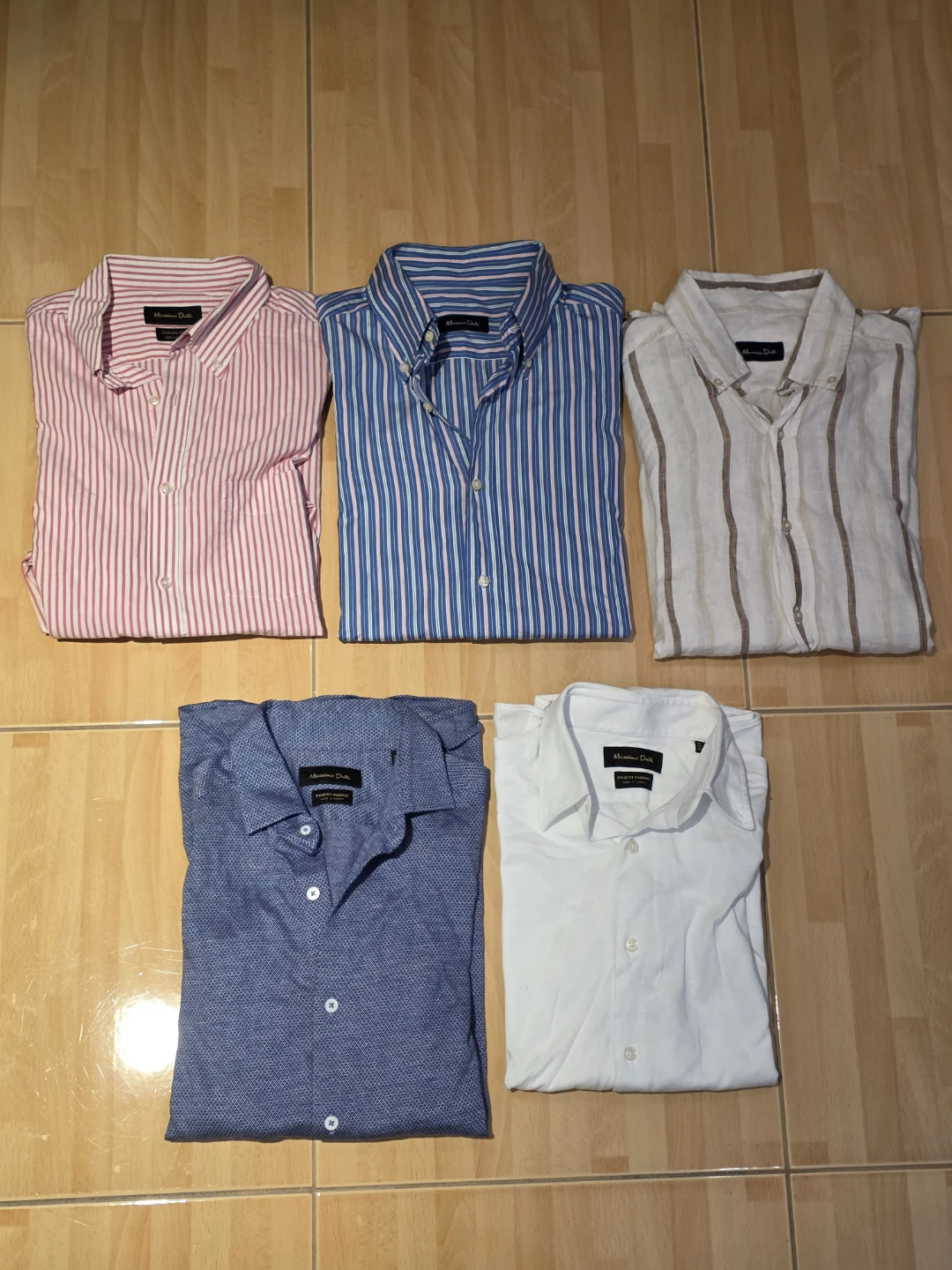 5 Massimo Dutti Shirts for Sale – Excellent Condition