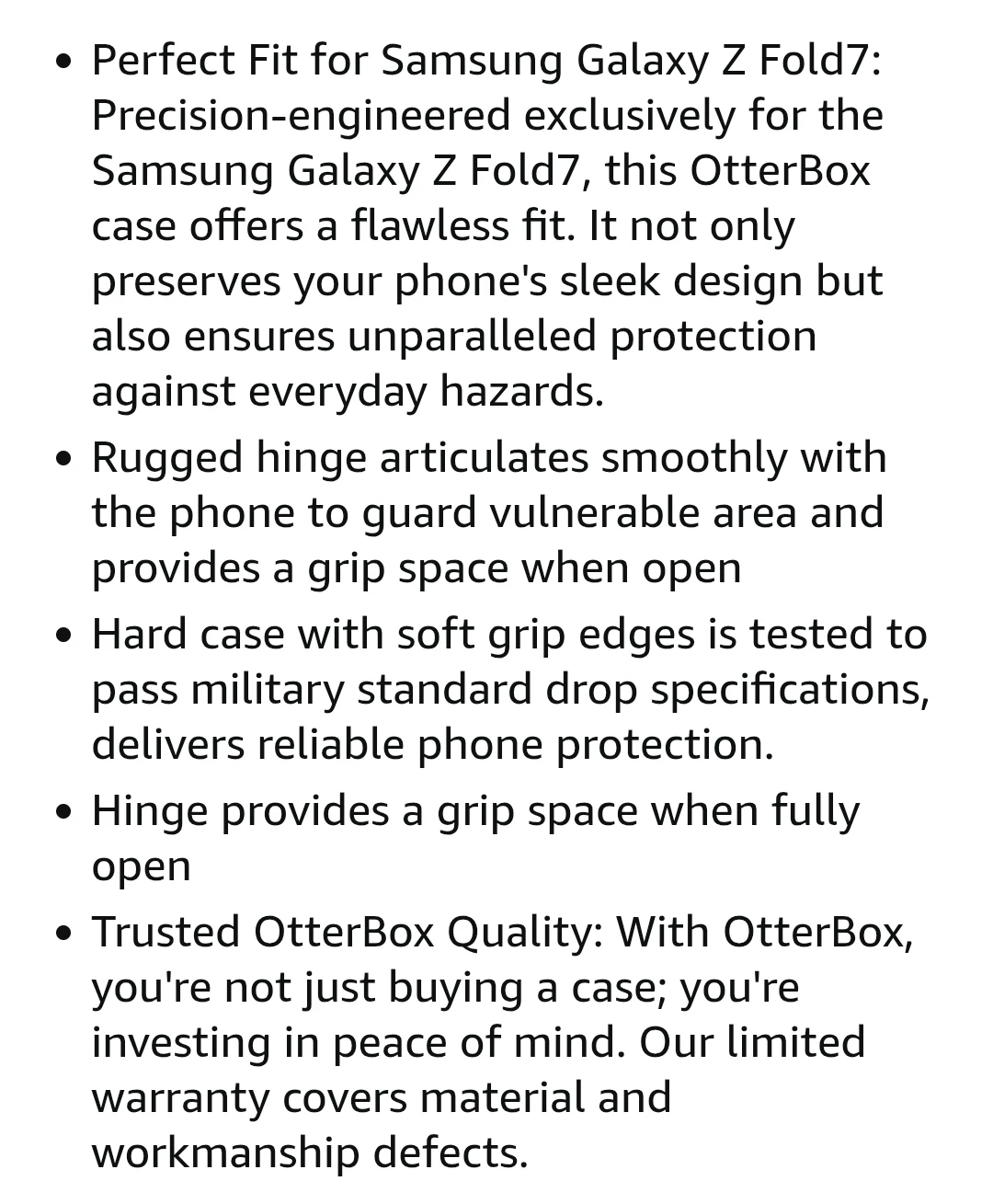 OtterBox Galaxy Z Fold7 Defender Series XT Case - photo 5