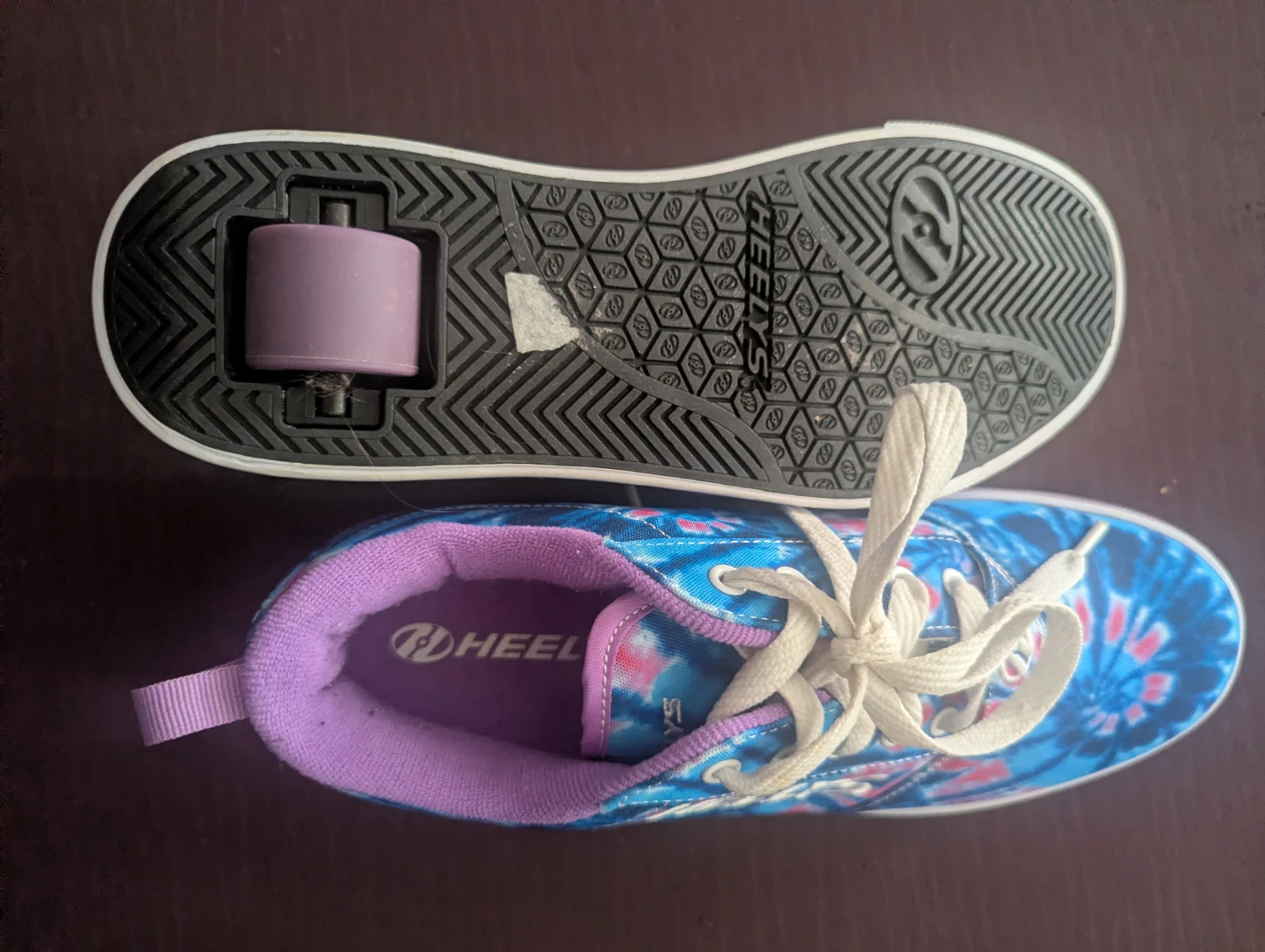 Heelys Tie-Dye Roller Shoes