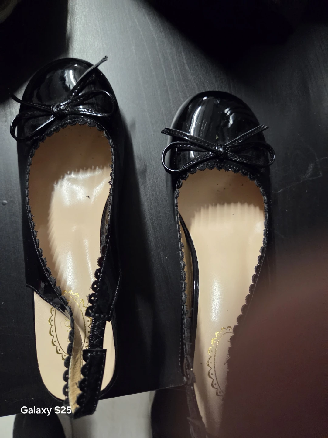 Women's Black Slingback Ballet Flats - photo 2