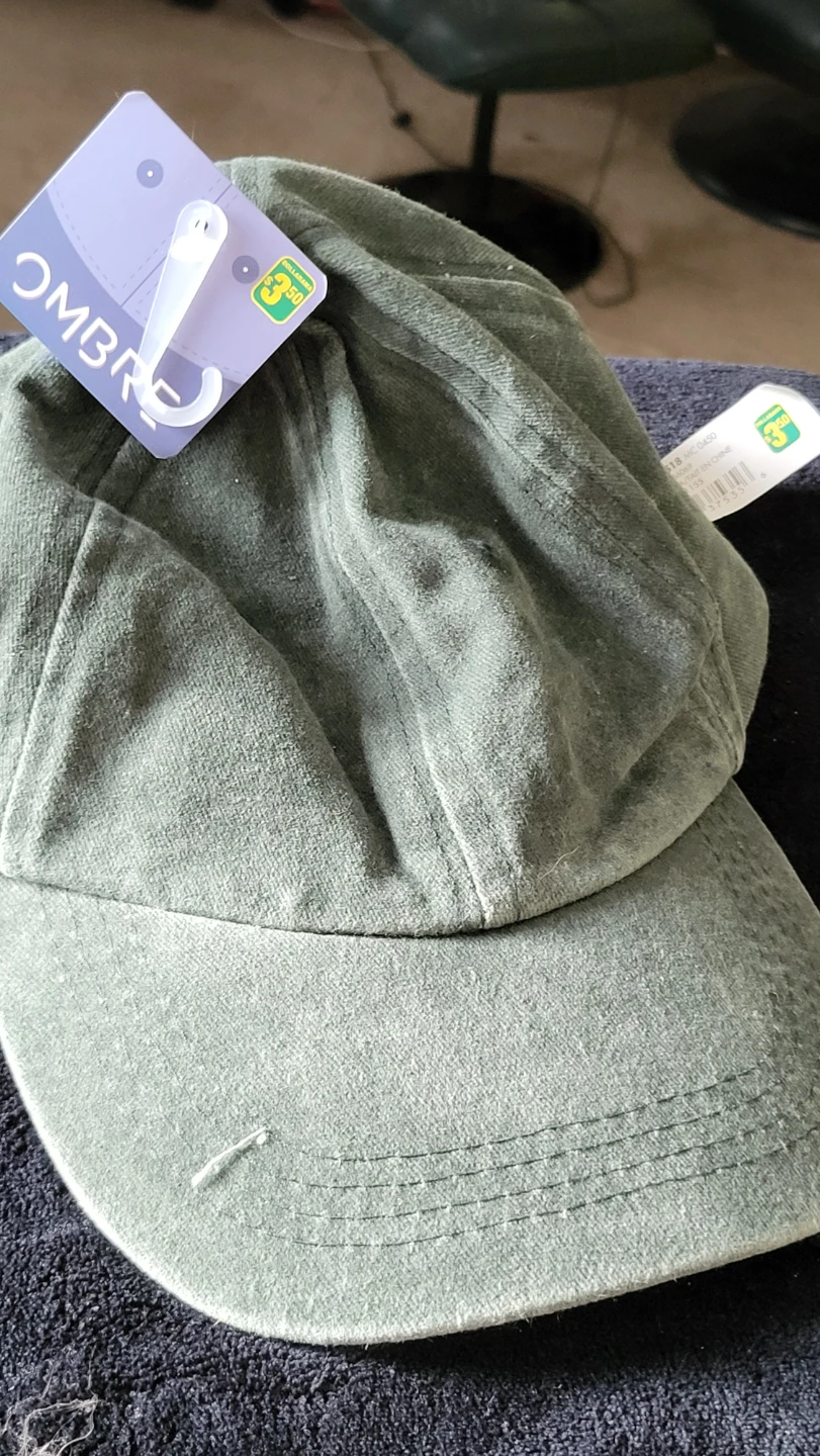 Ombre Green Baseball Cap