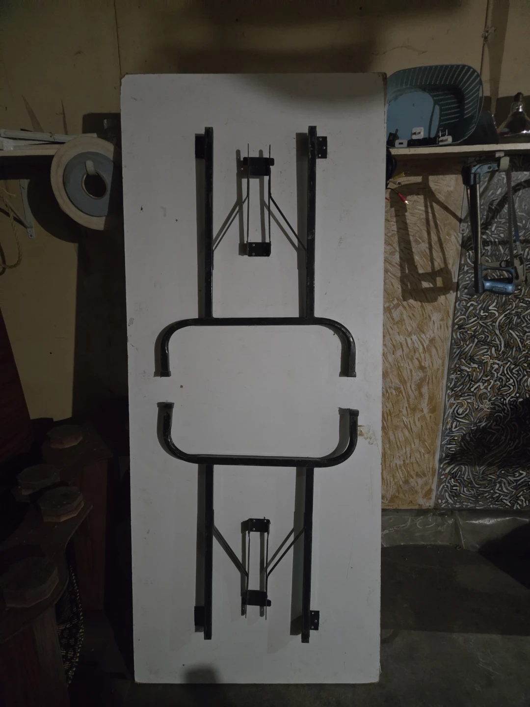 White Folding Table - photo 2