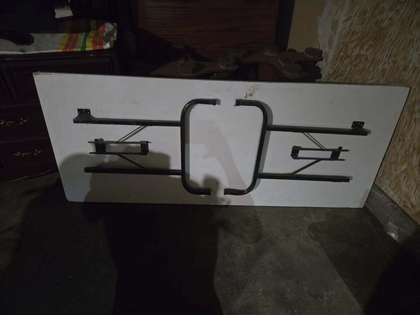 White Folding Table - photo 4