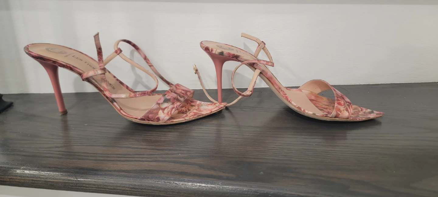 Les Tropeziennes floral heeled sandals - photo 2