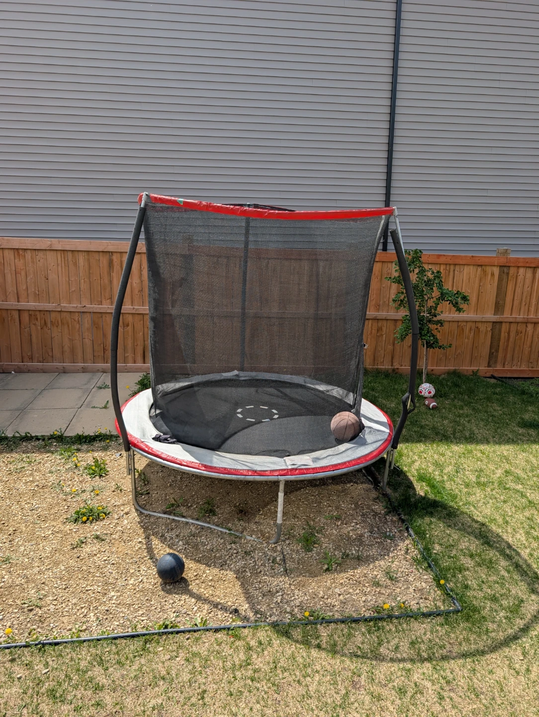 Trampoline with Safety Net