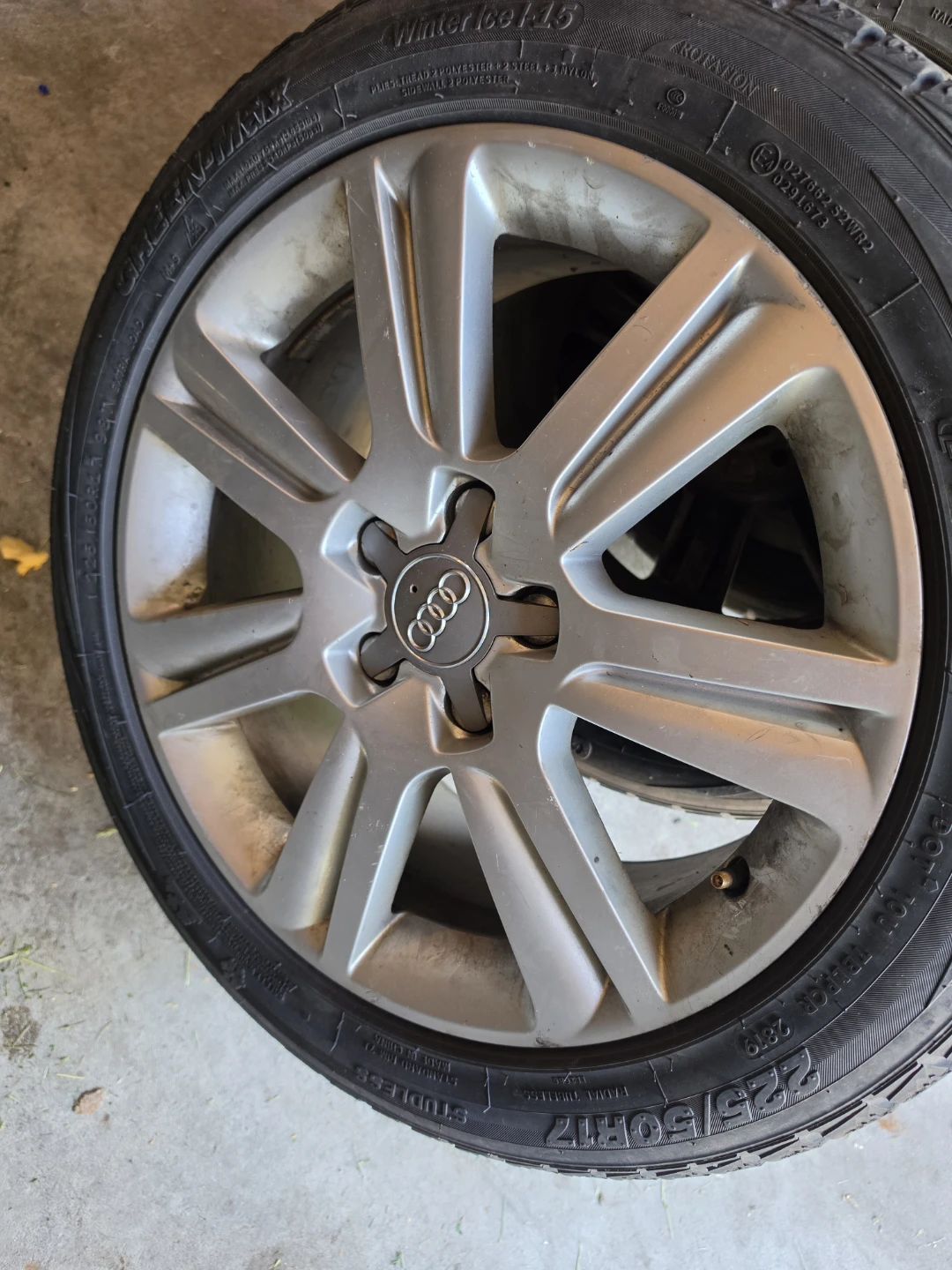 17" OEM Audi Wheels w/ Green-Max Winter Tires (225/50R17) - photo 4