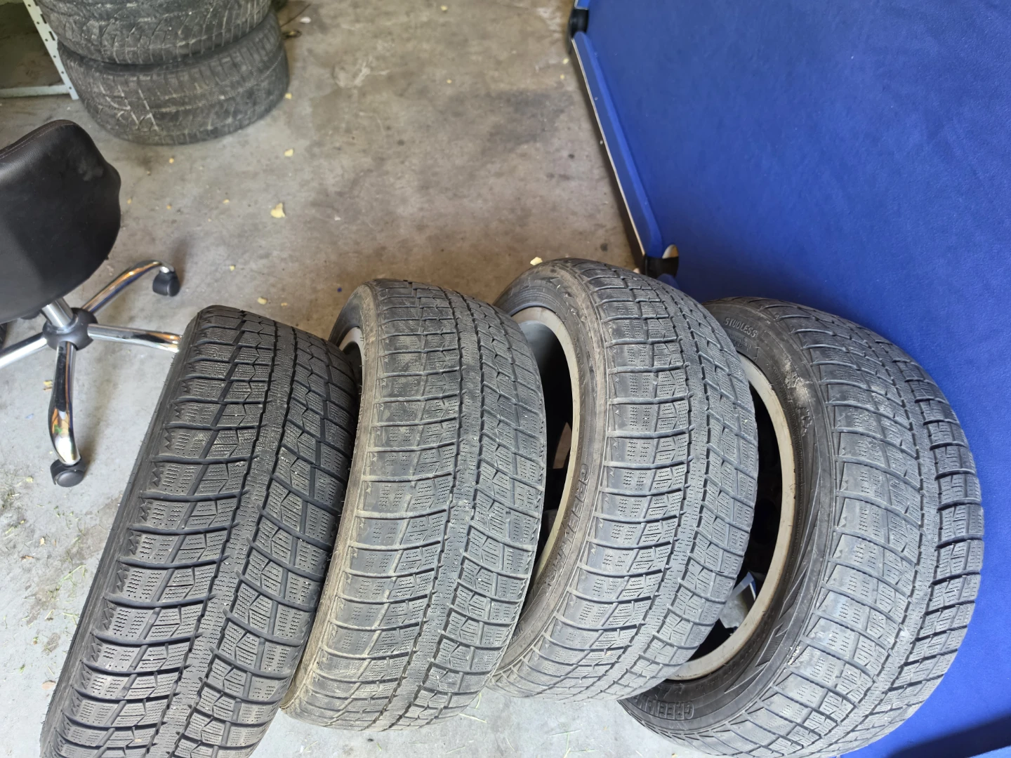17" OEM Audi Wheels w/ Green-Max Winter Tires (225/50R17) - photo 5