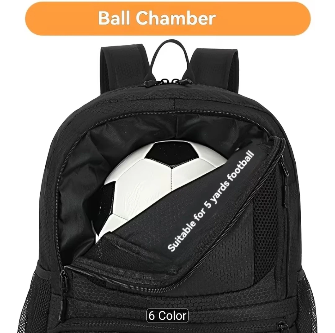 Black Multi-purpose Sports Backpack - photo 4