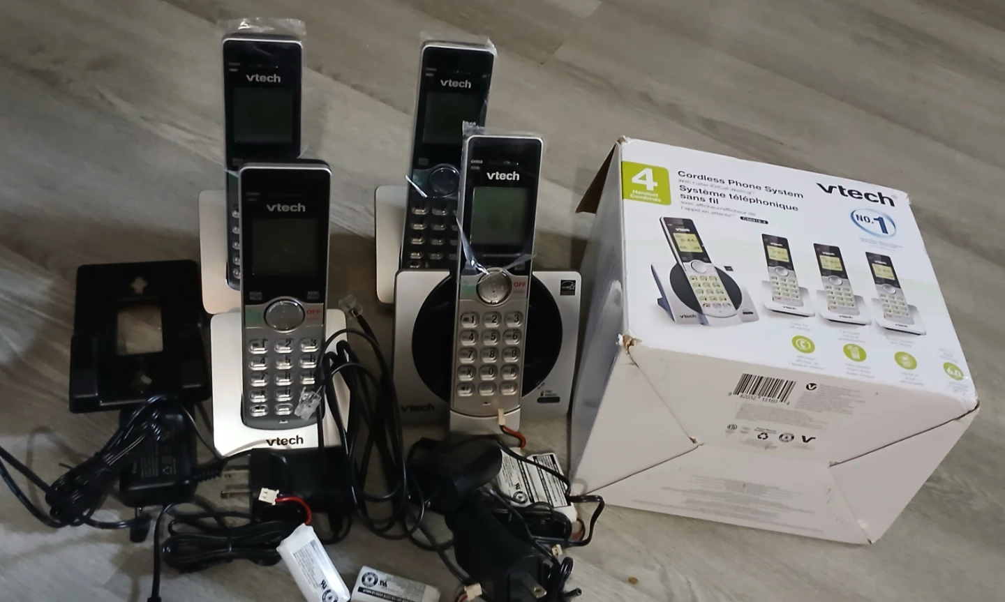 VTech 4 Handset Cordless Phone System - photo 2
