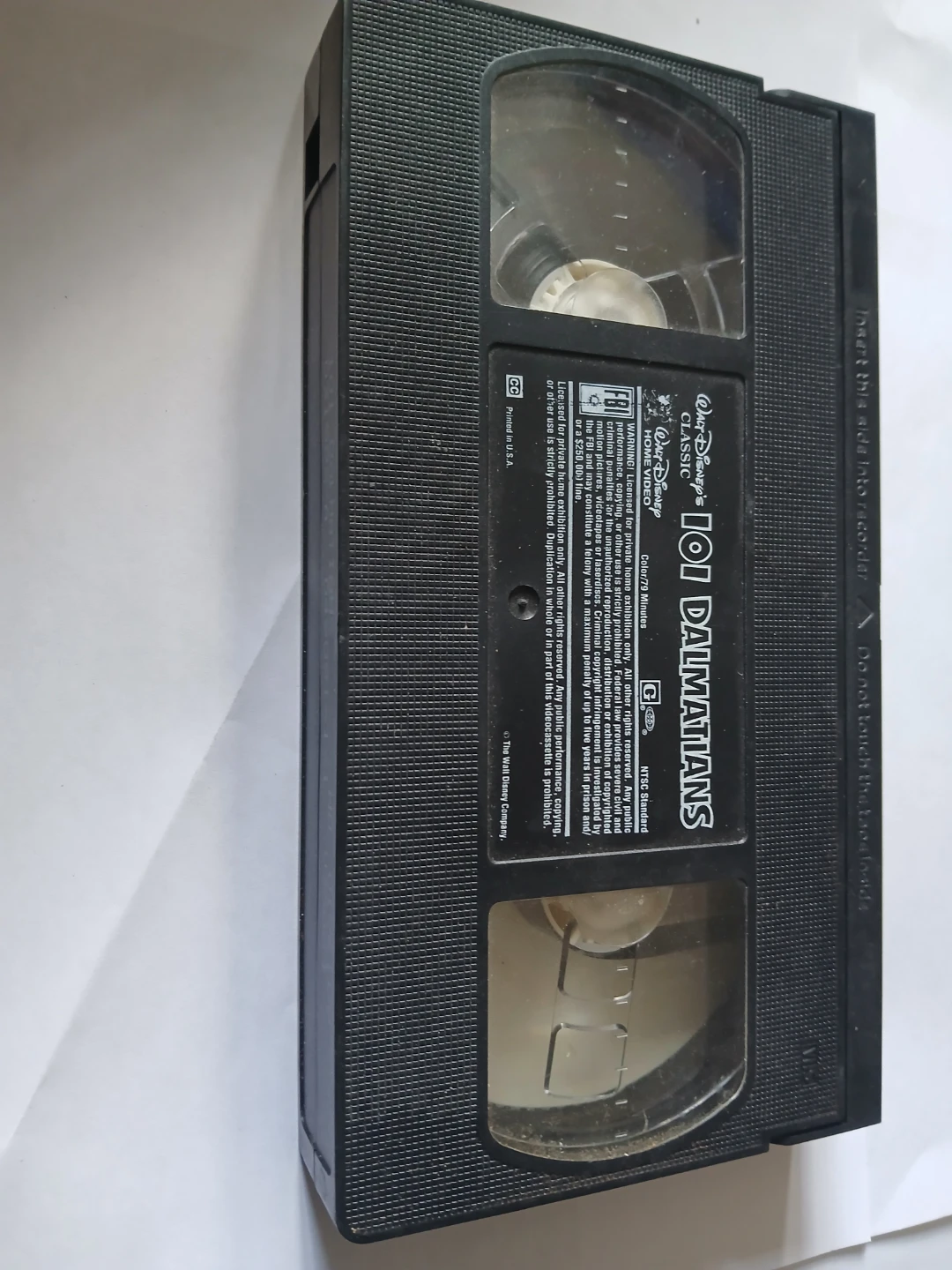 Disney's 101 Dalmatians VHS Classic