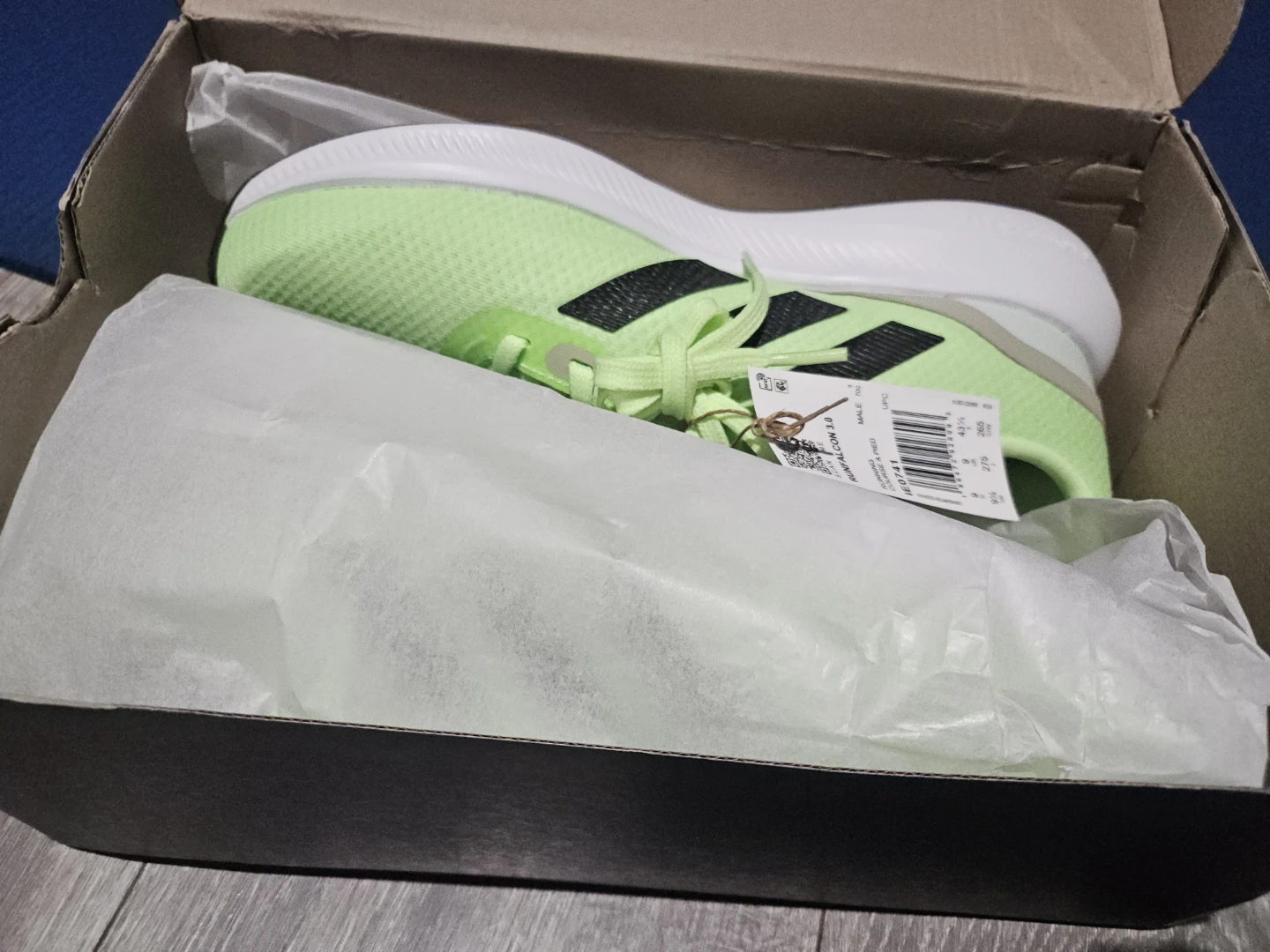 Adidas Running Shoes (Lime Green)