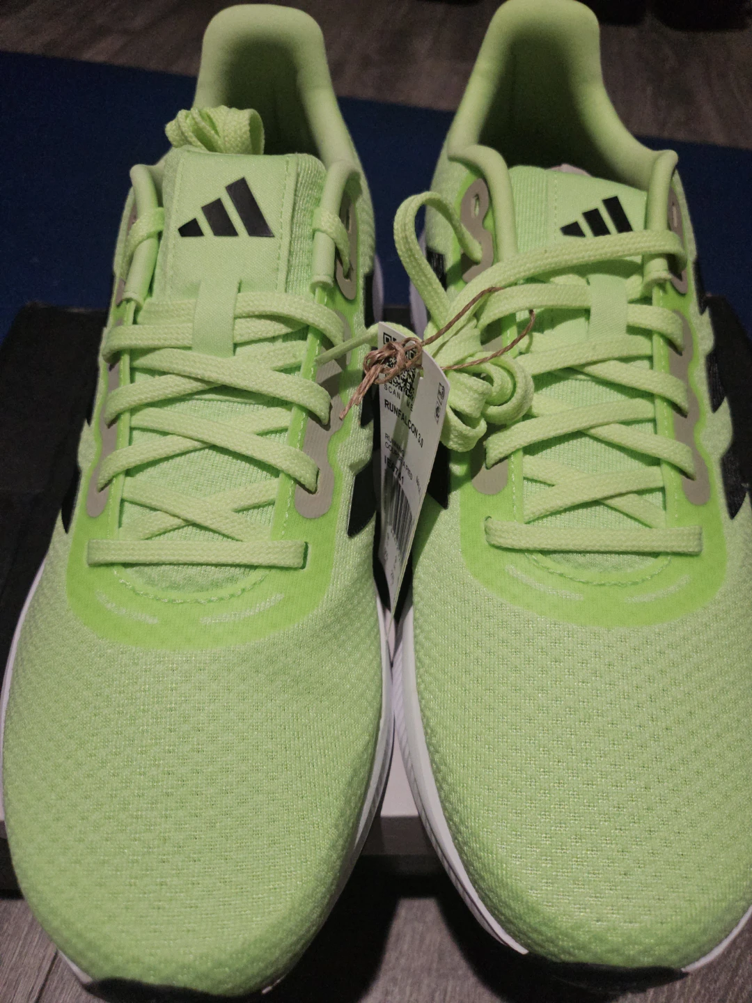Adidas Running Shoes (Lime Green) - photo 2