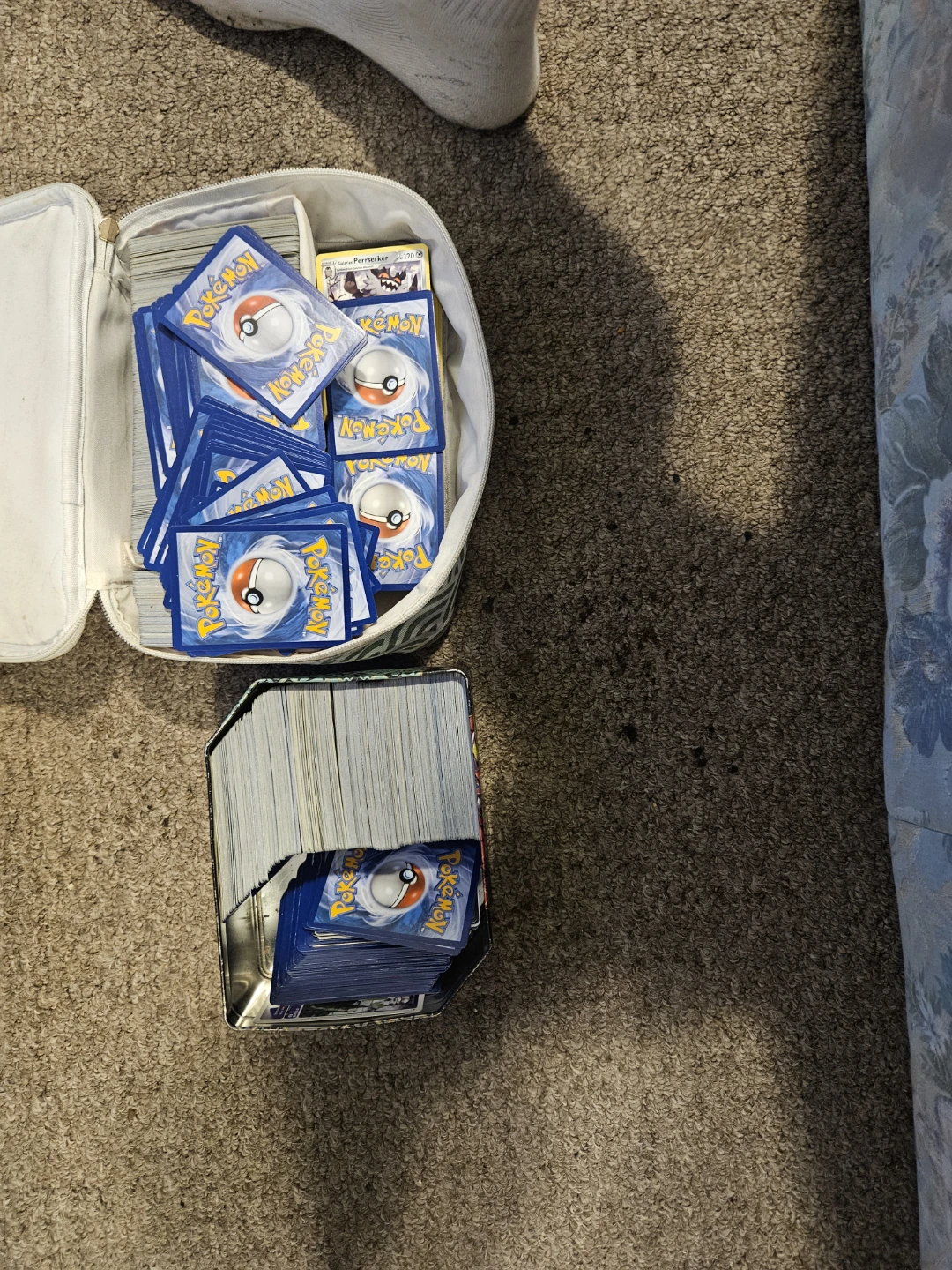 Pokémon Card Collection with Storage Case