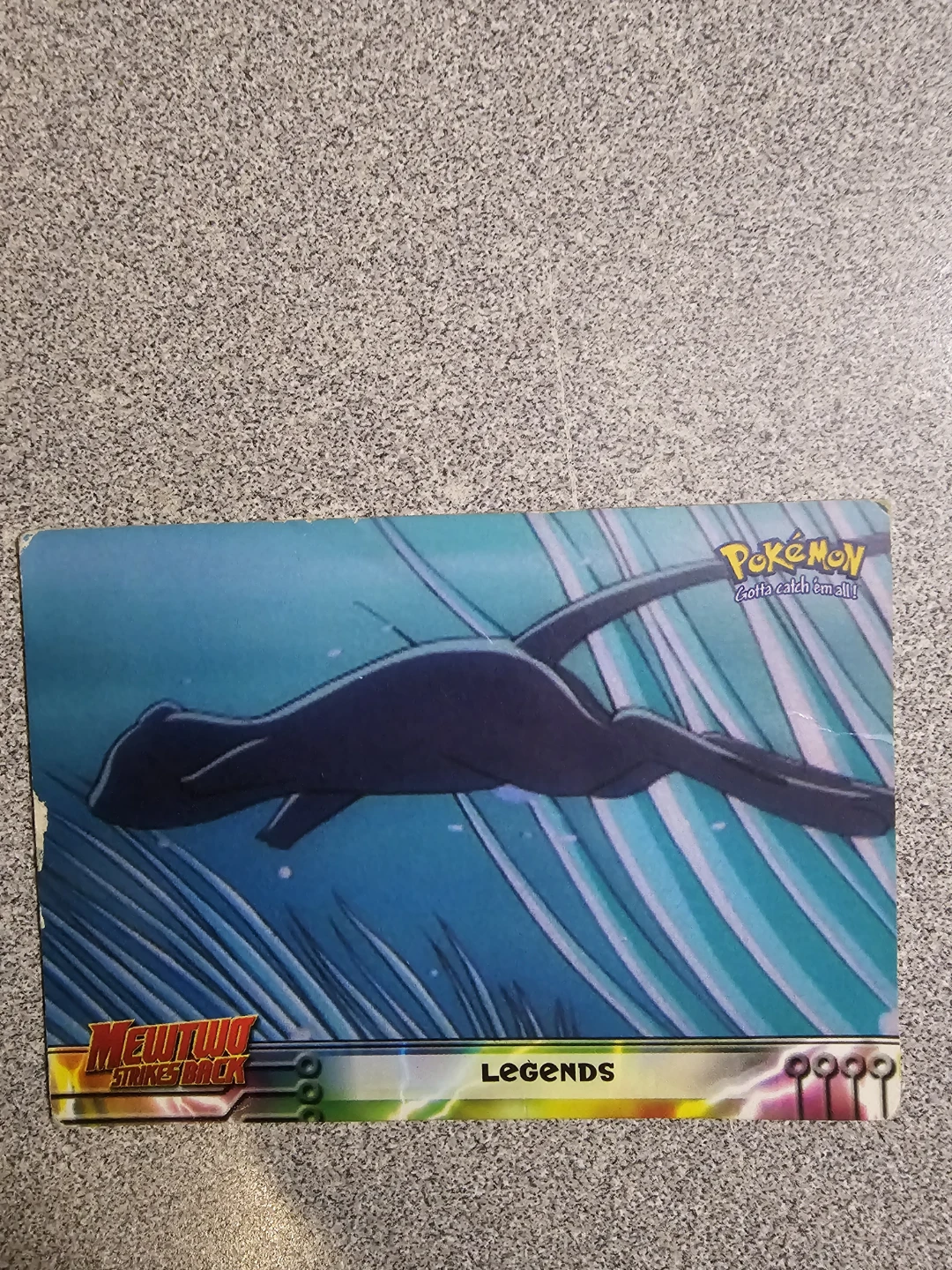 Pokemon Mewtwo Strikes Back Legends Trading Card