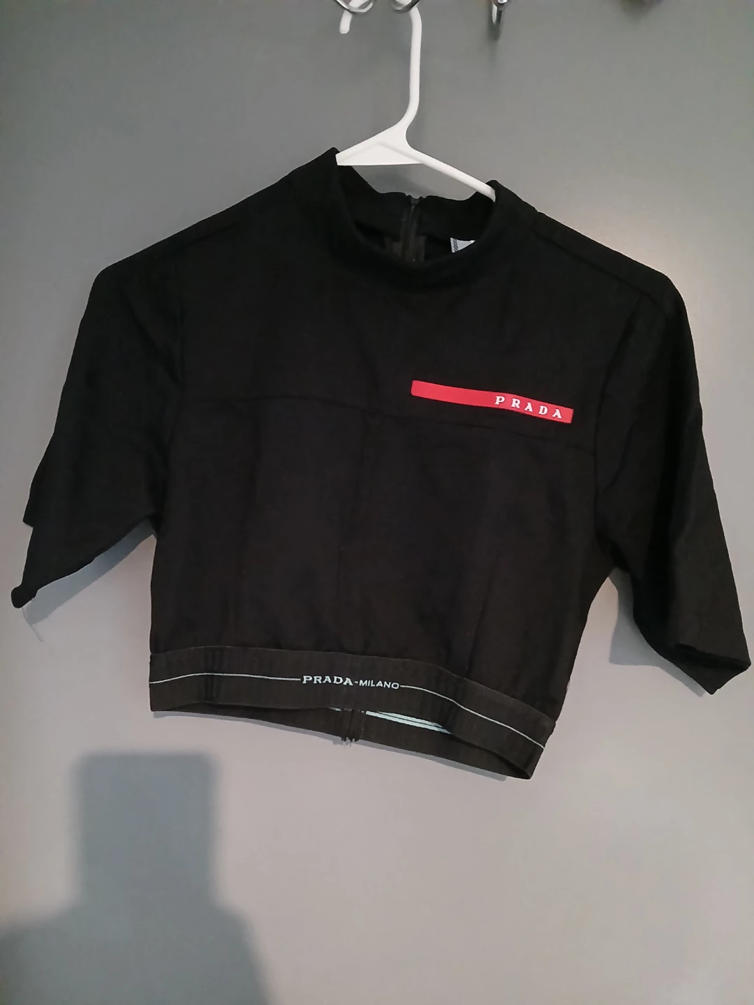 Prada Milano Black Cropped Top - photo 2