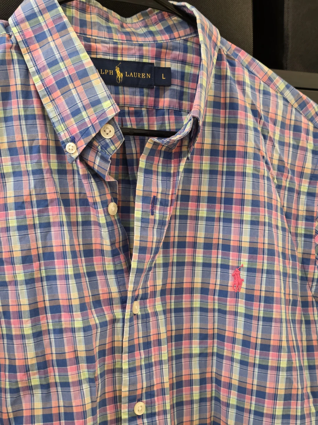 Ralph Lauren Plaid Button-Up Shirt