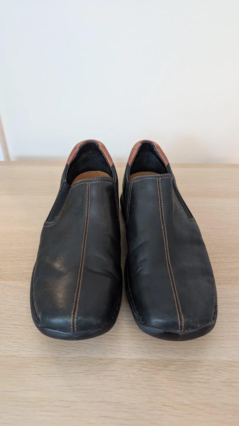 Cole Haan black leather dress shoes US9.5 - photo 3