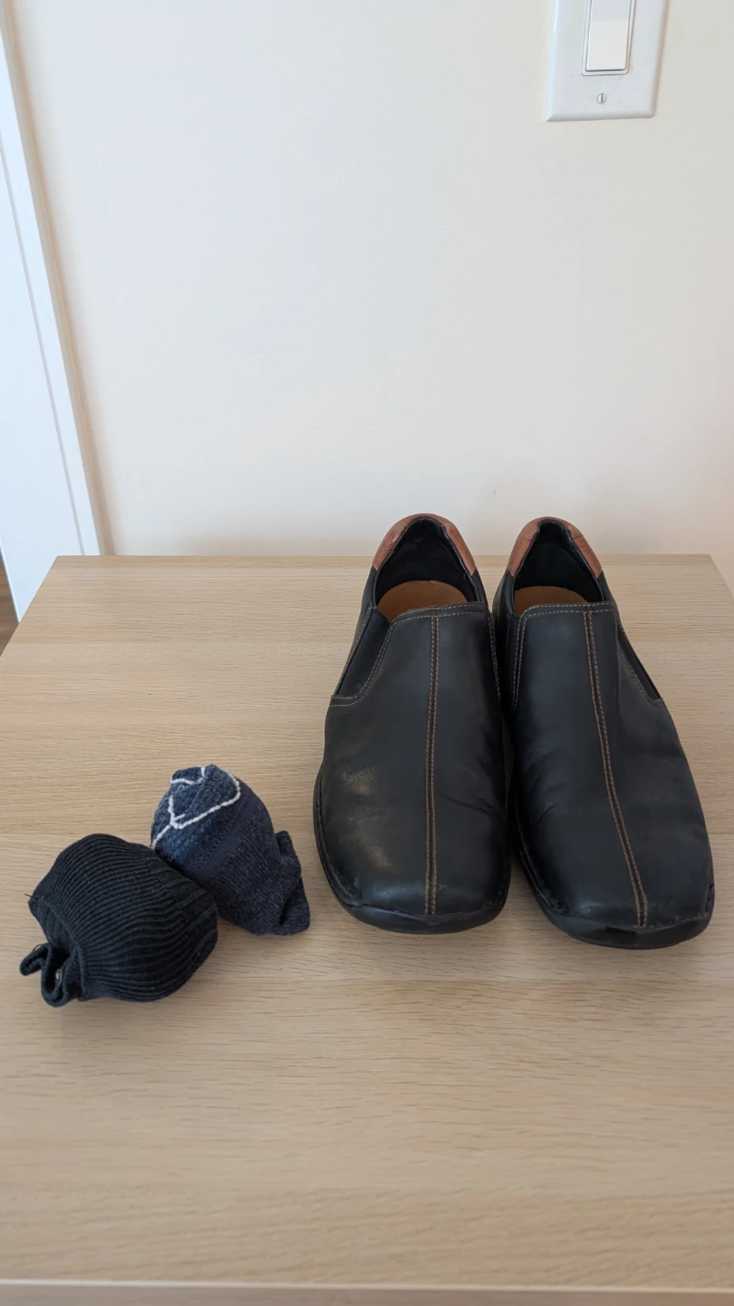 Cole Haan black leather dress shoes US9.5 - photo 5