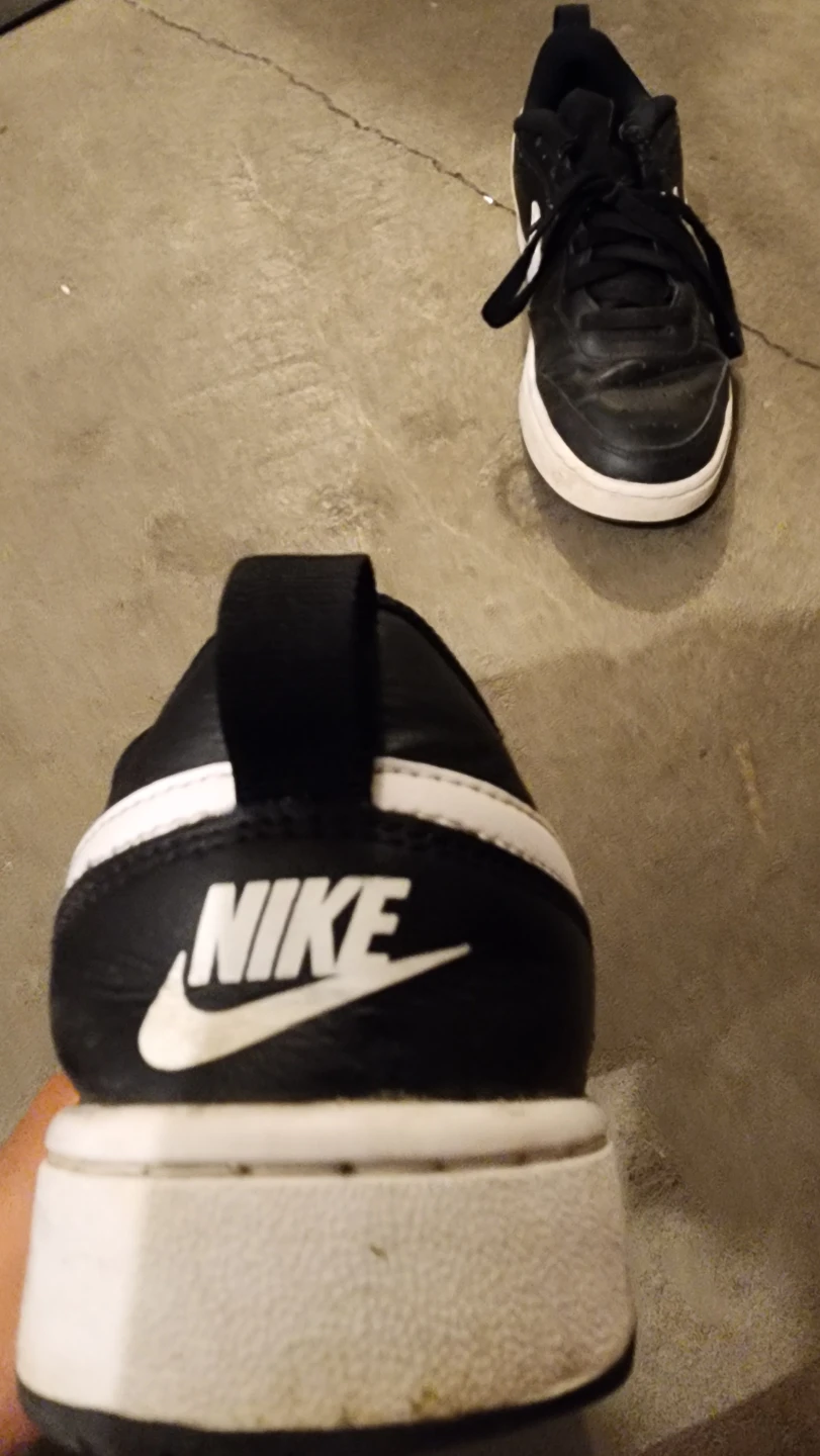 Nike Black White Sneakers - Youth Size 4.5Y - photo 4