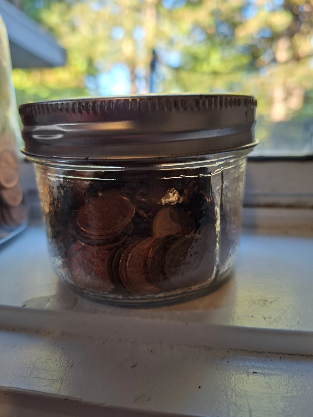 Ball Mason Jar with Pennies - photo 5