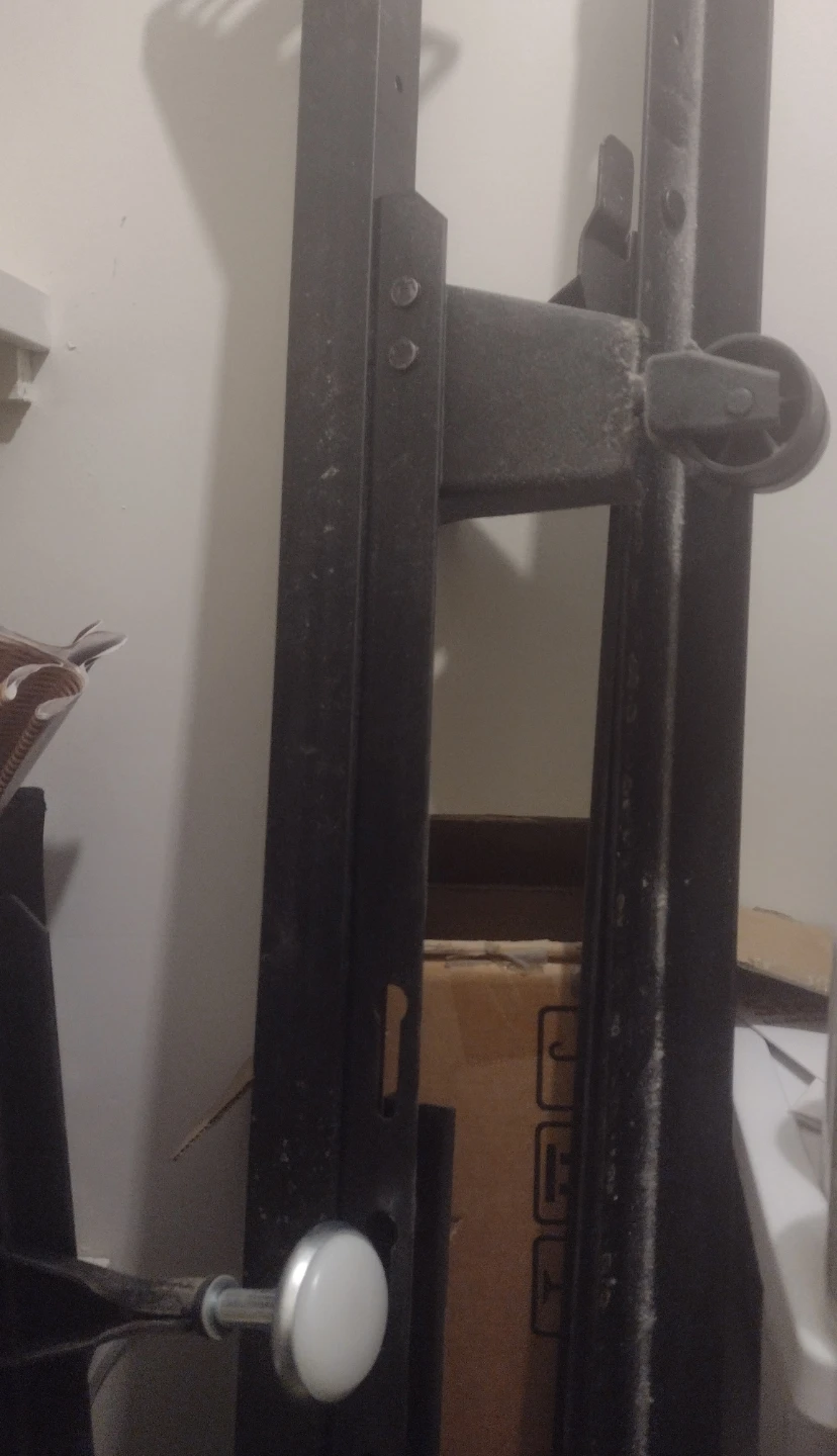 Metal Bedframe full/queen sz.