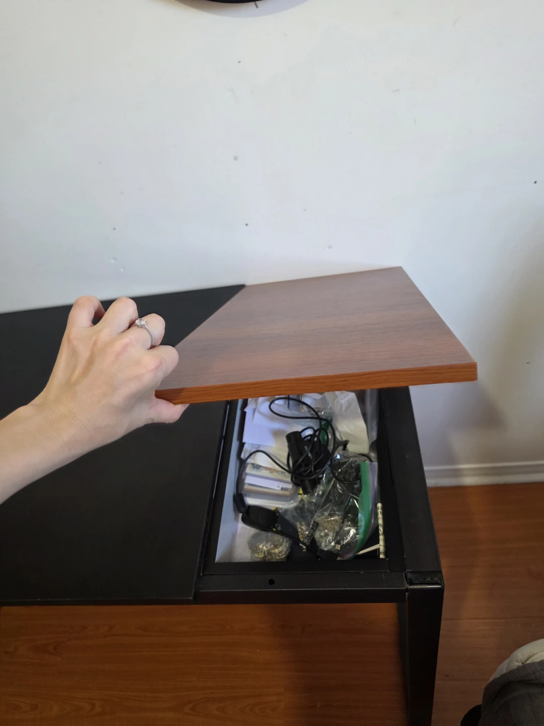 BRAND NEW Black TV stand/ Desk - photo 4