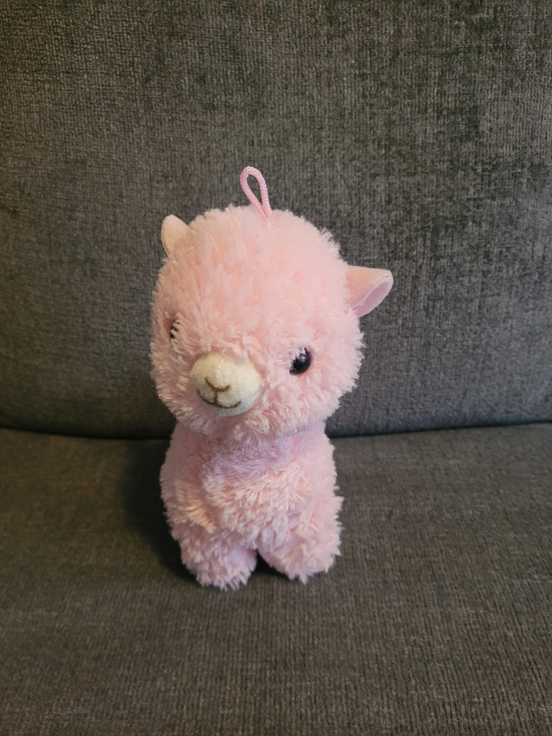 Pink Alpaca Plush Toy