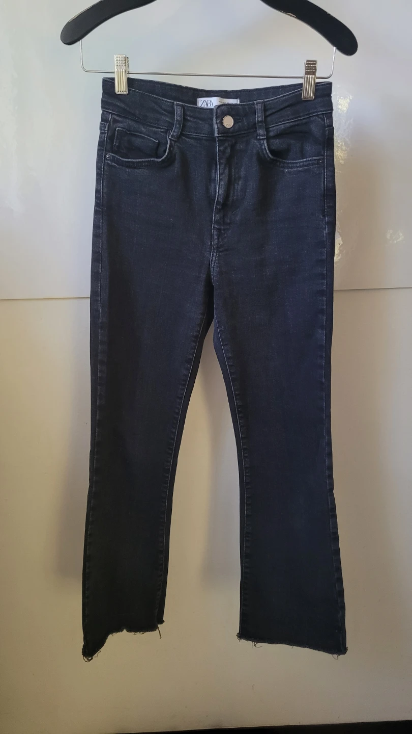 ZARA Black Flare Jeans -24 - photo 3