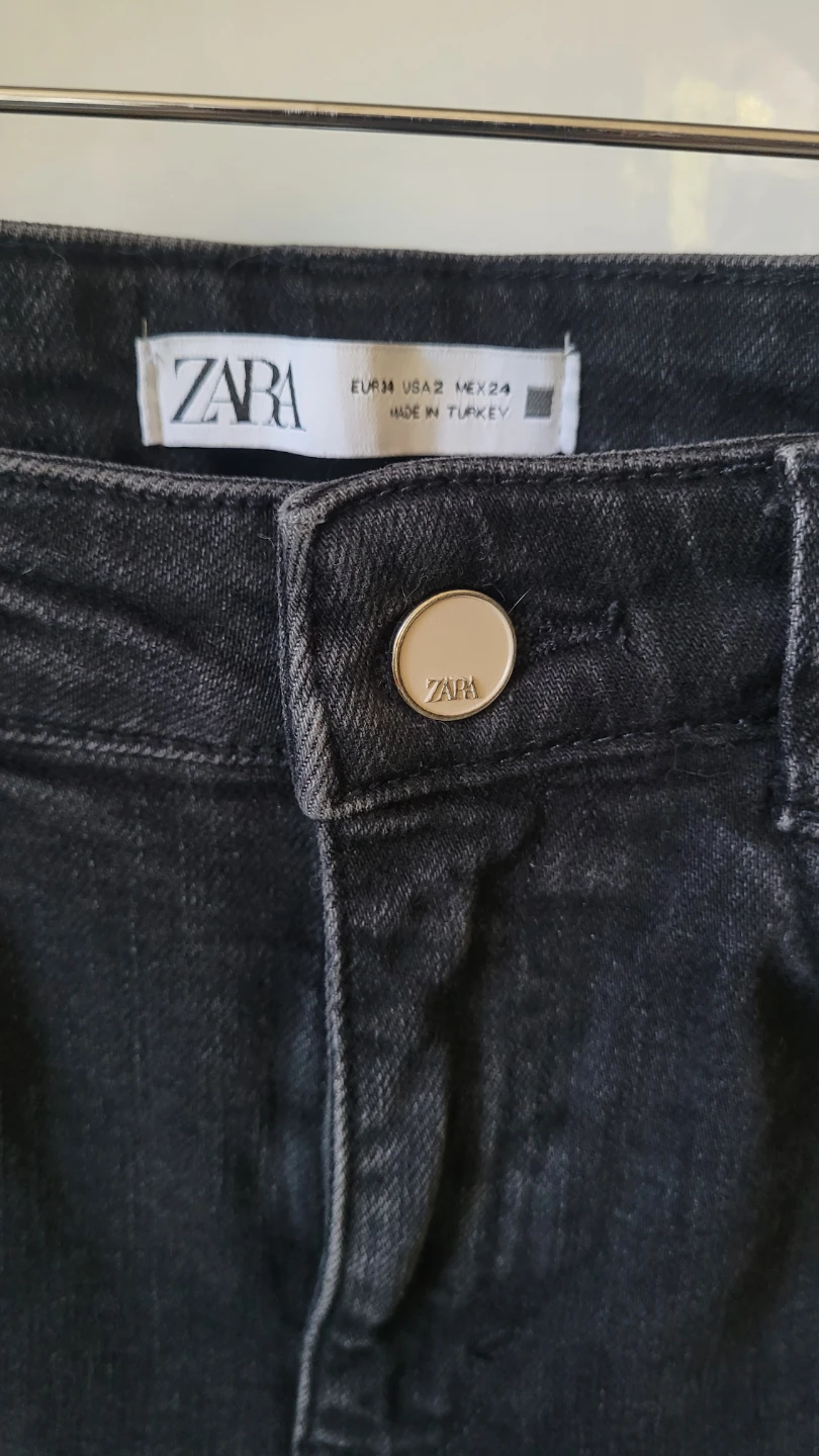 ZARA Black Flare Jeans -24 - photo 4