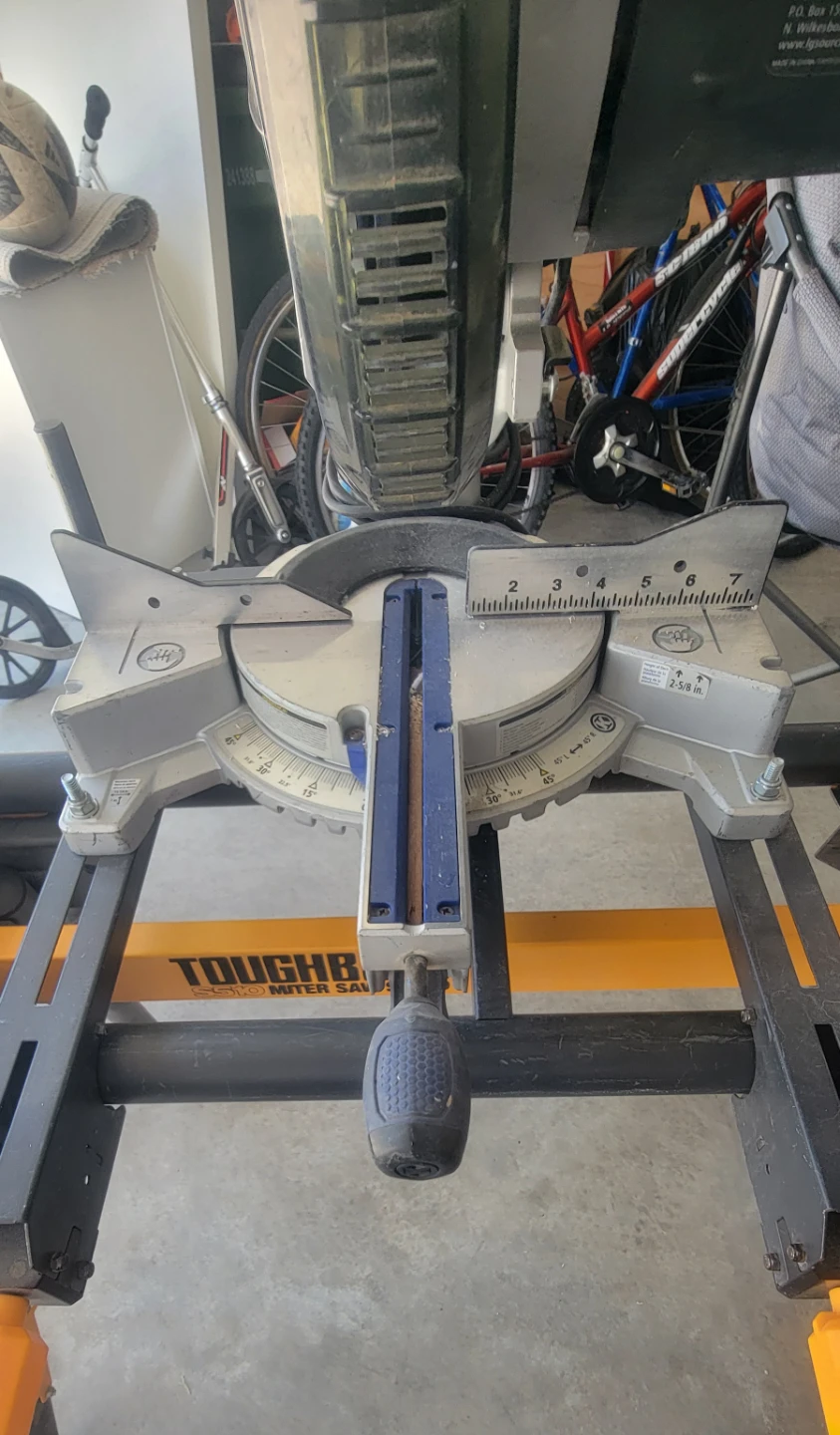 Kobalt 7-1/4 inch Miter Saw with ToughBuilt Stand - photo 2