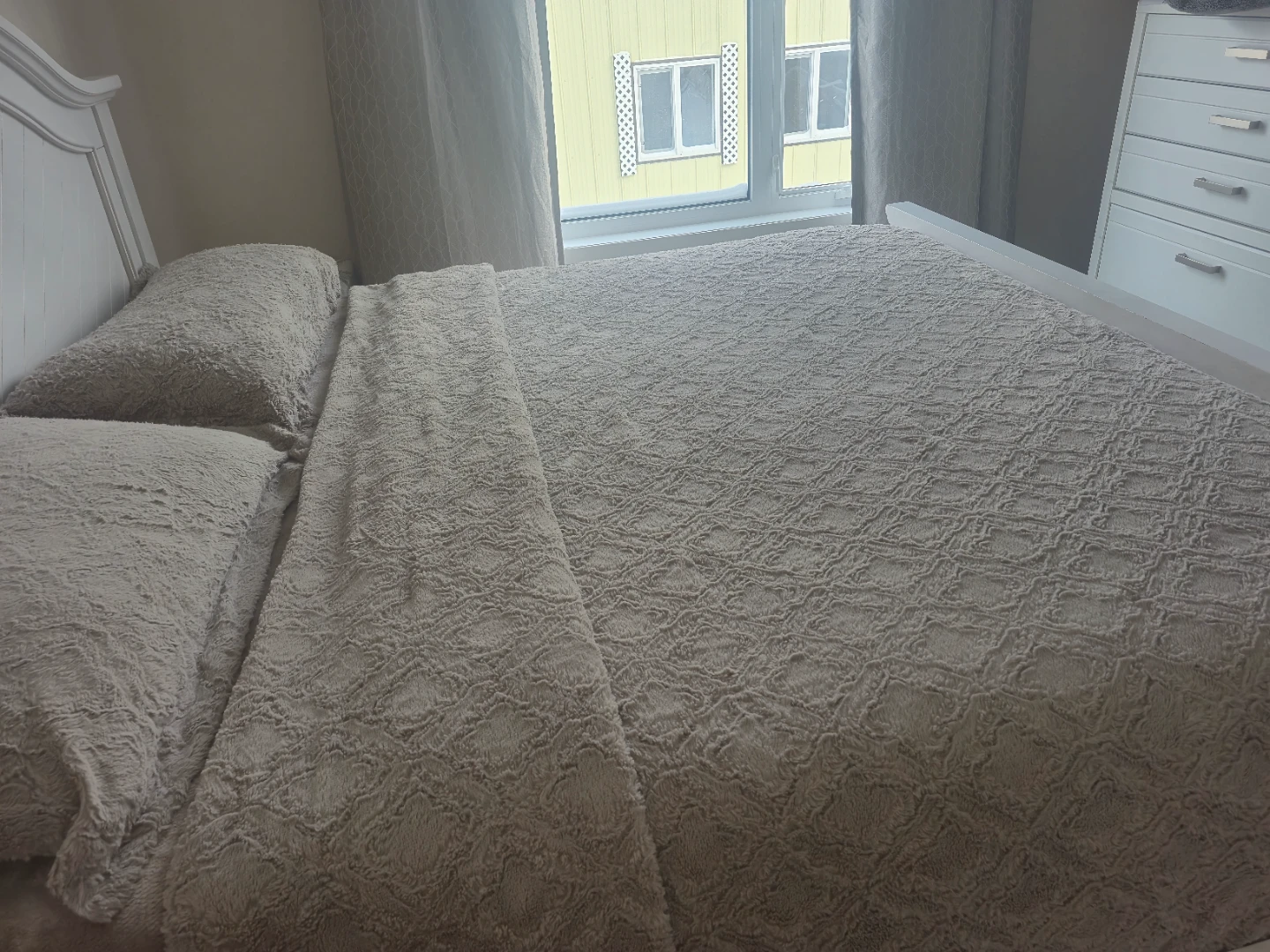Lodge Life 3 Piece Faux Fur Comforter Set - King - photo 2
