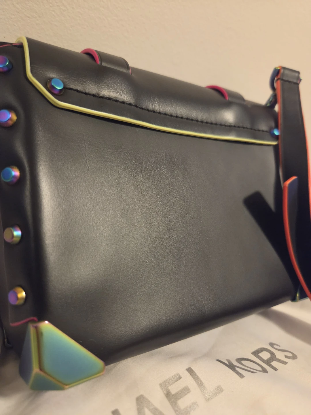 Michael Kors Small Black Leather Crossbody Bag - photo 3