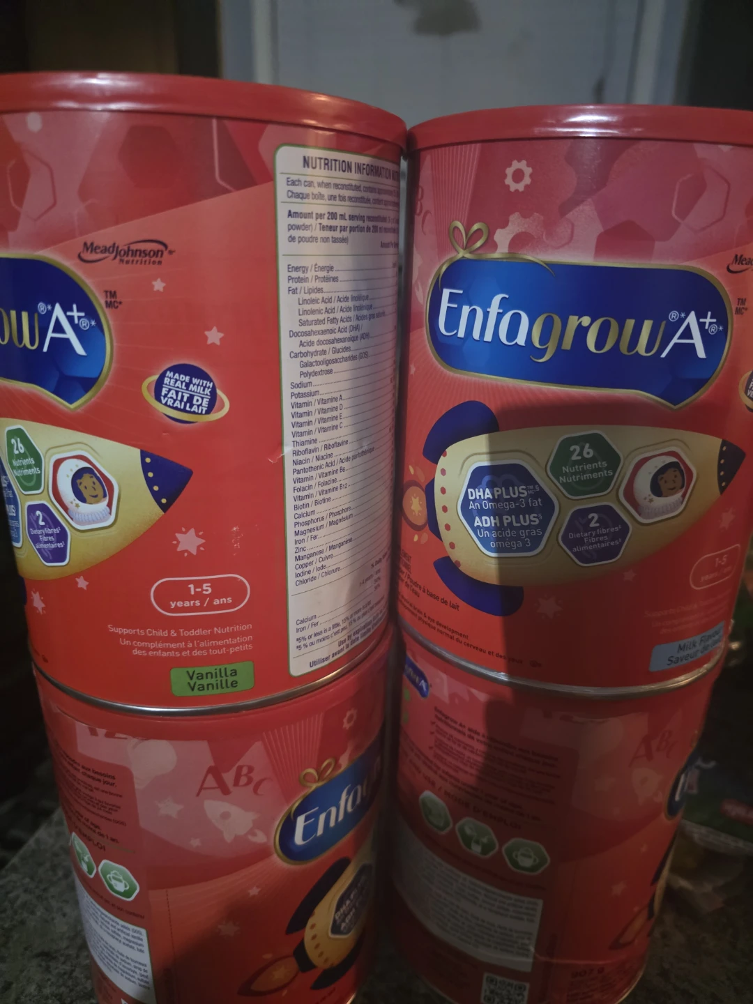 Enfagrow A+ Vanilla Toddler Milk Drink 1-5 Years