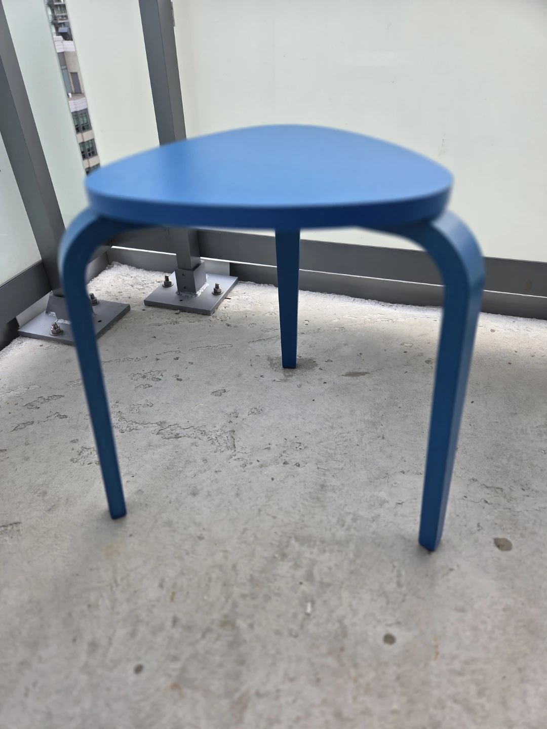 Blue Tri-Leg Stool - photo 5