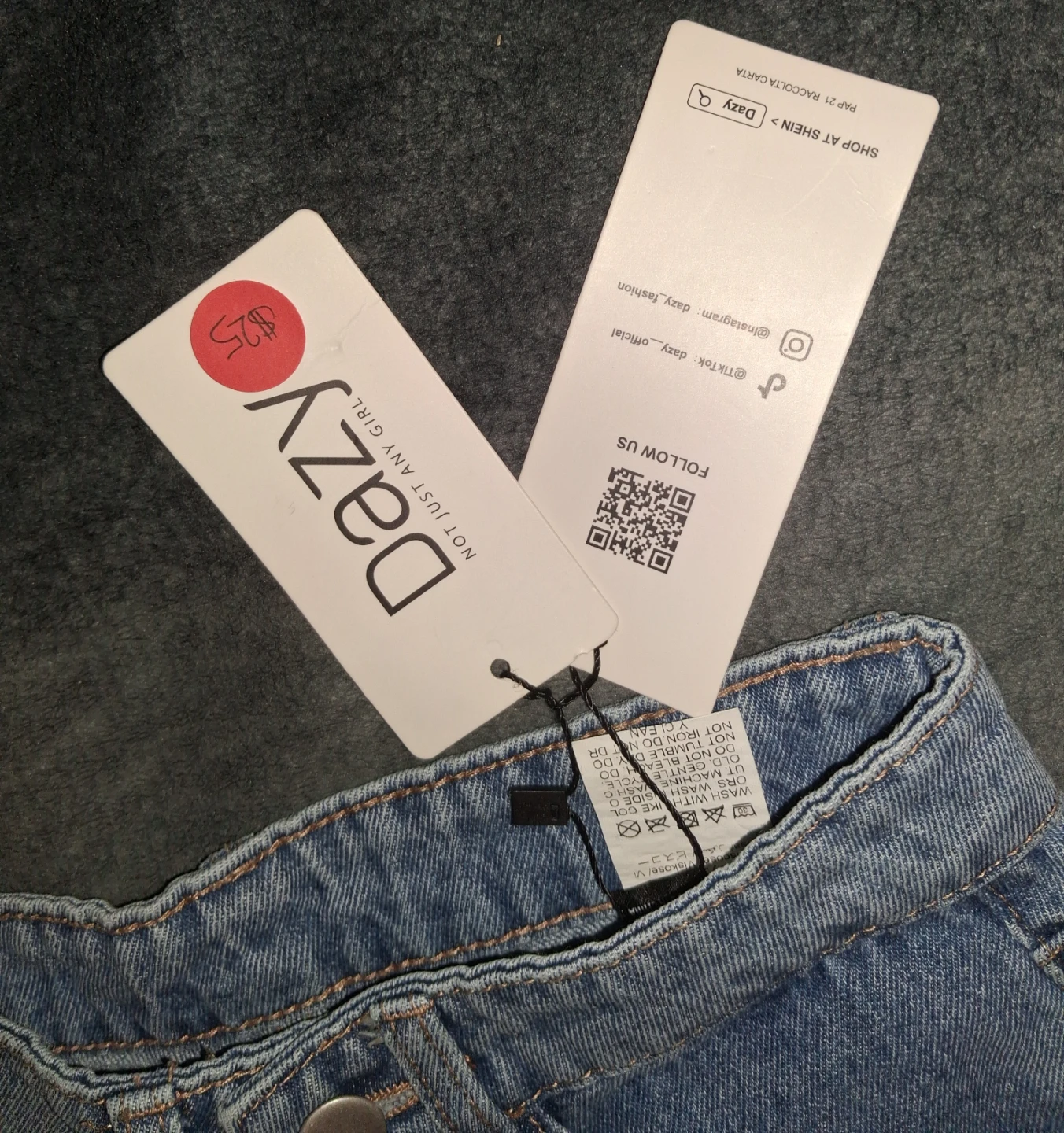 Dazy Wide Leg Jeans - Light Wash - photo 2