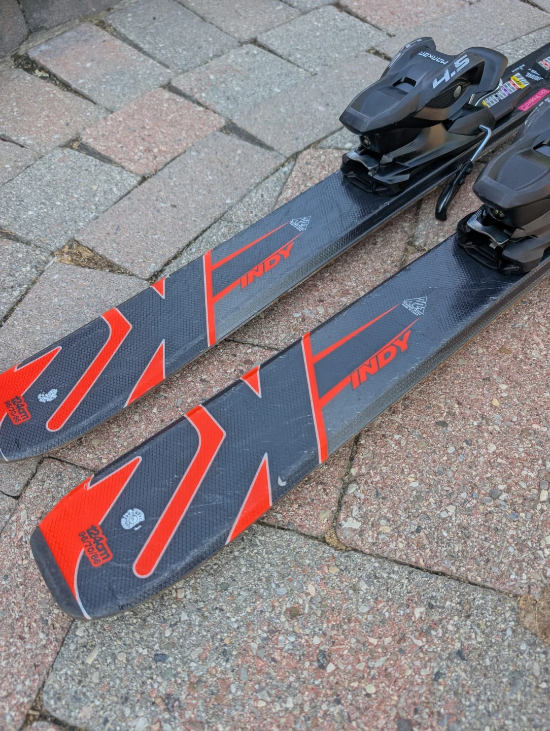 Youth K2 Downhill Skis  - 124cm - photo 3