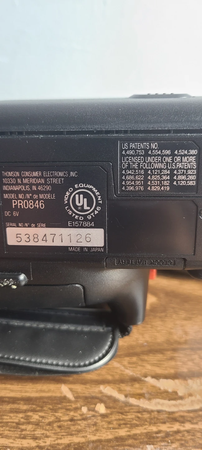RCA Pro8 PRO0846 Video8 Camcorder 24x Zoom Autofocus Camera - photo 3