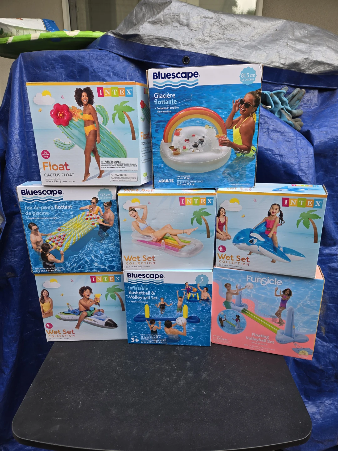 Brand new pool inflatable floaties