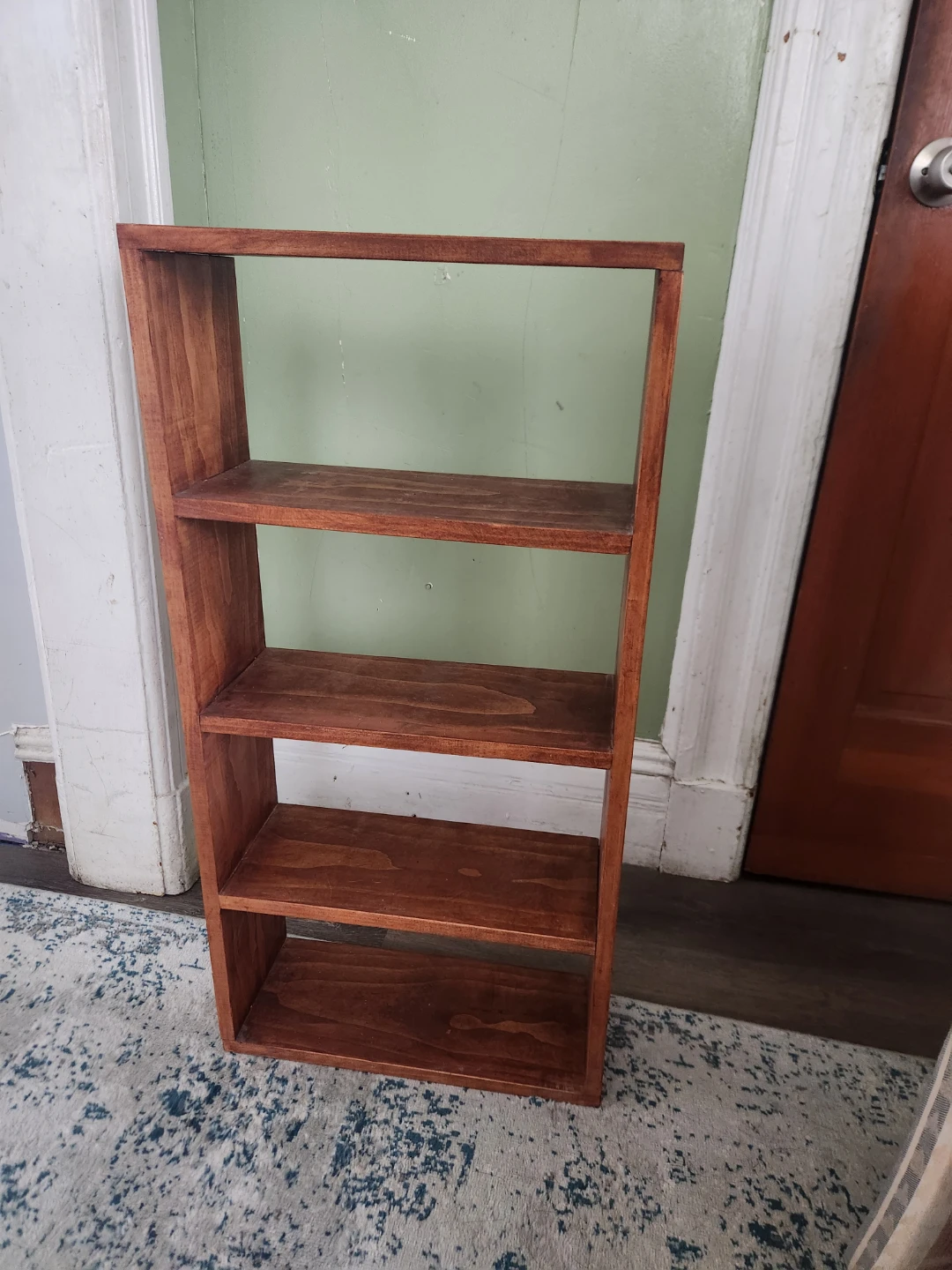 Wooden Bookcase Shelf Unit ⚽