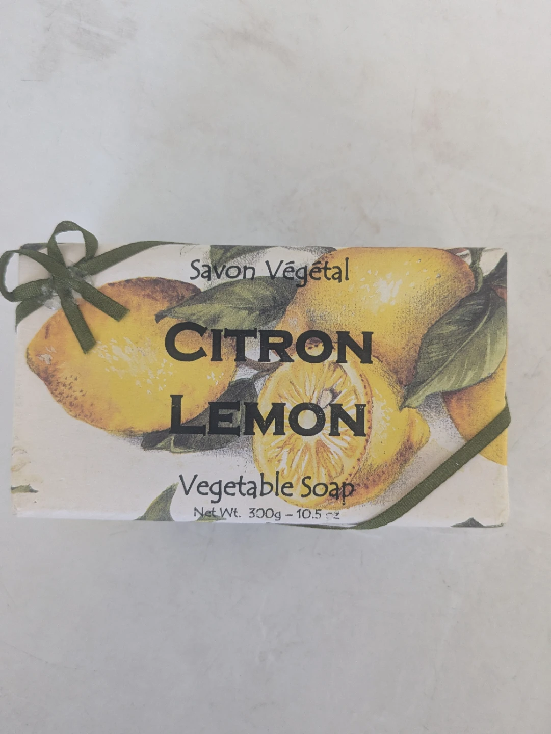 Citron Lemon Vegetable Soap Bar