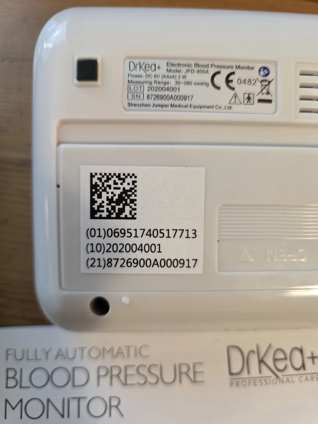 DrKea+ Electronic Blood Pressure Monitor JPD-900A - photo 5