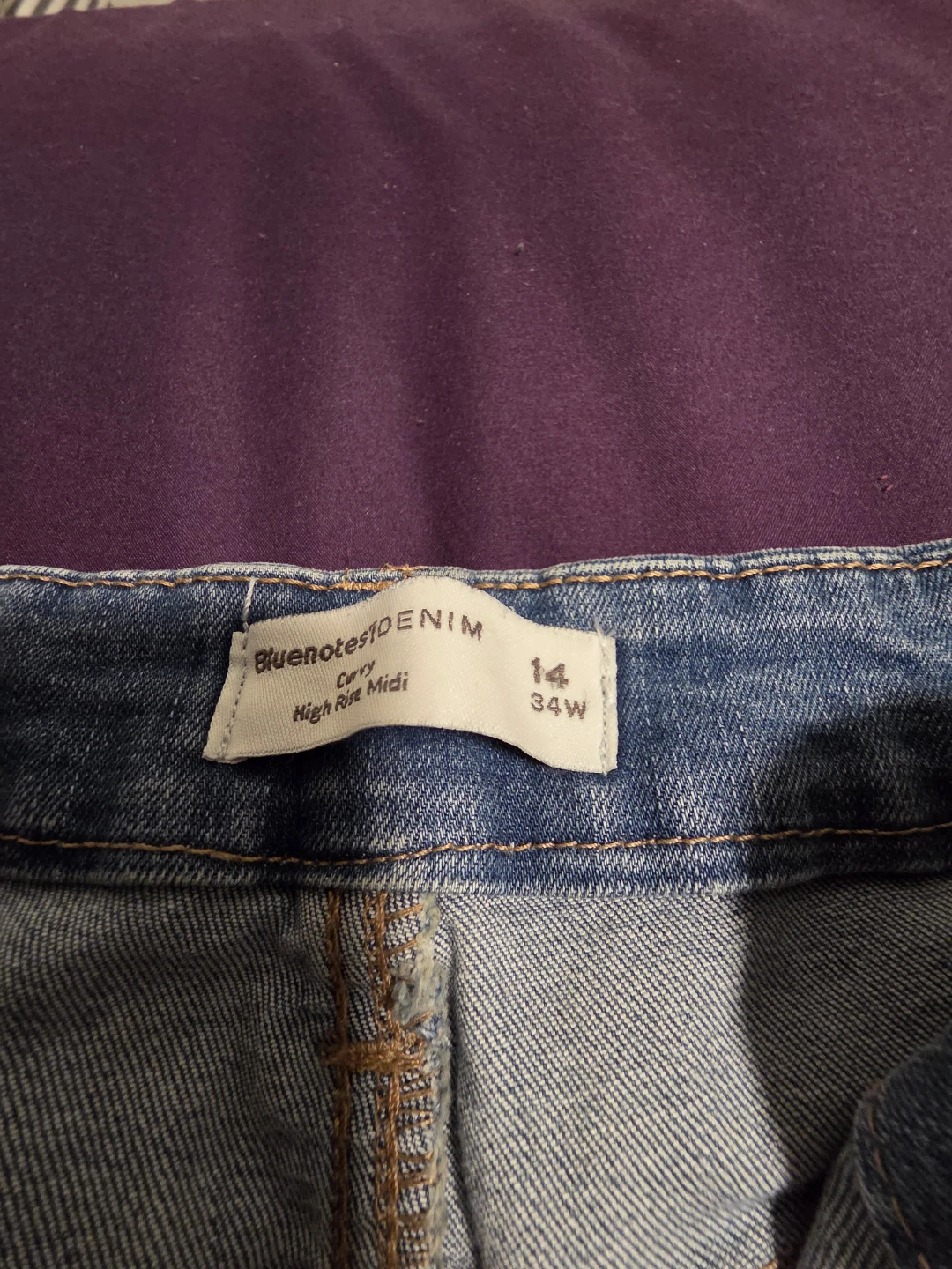 Bluenotes Curvy High Rise Denim Shorts - photo 2