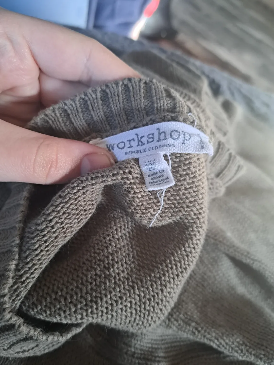Workshop Republic Clothing Brown Star Sweater - photo 3