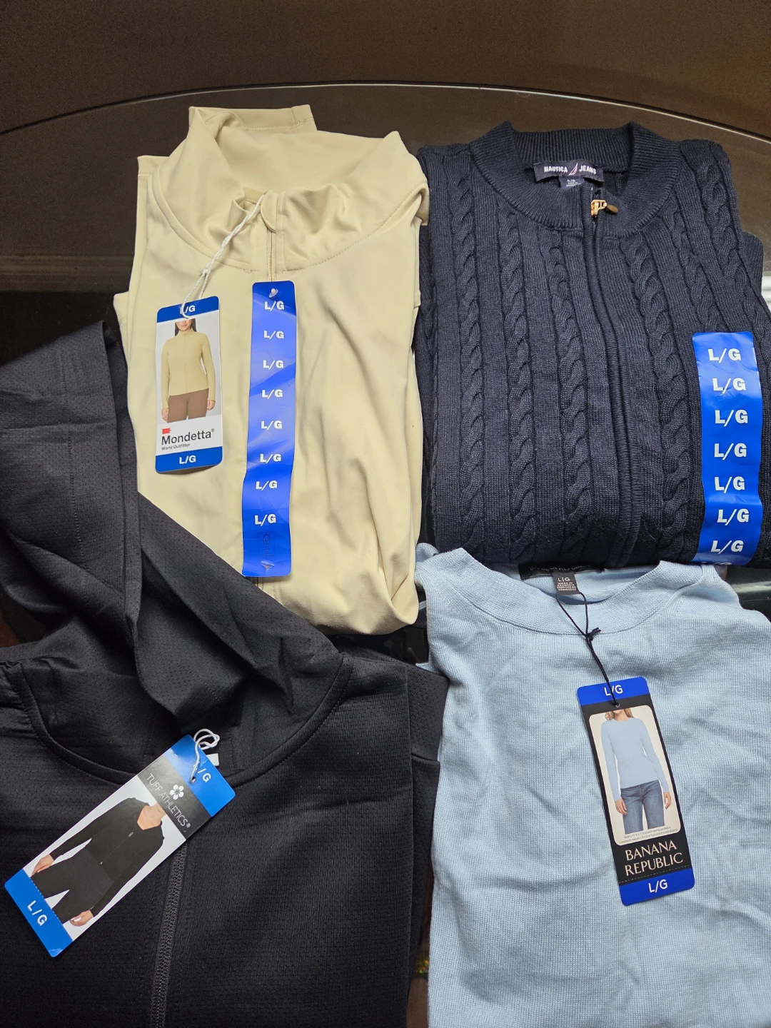 Bundle of women's L/G tops and sweaters