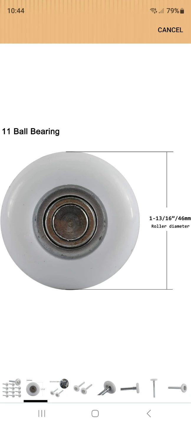 Nylon Garage Door Rollers - photo 3