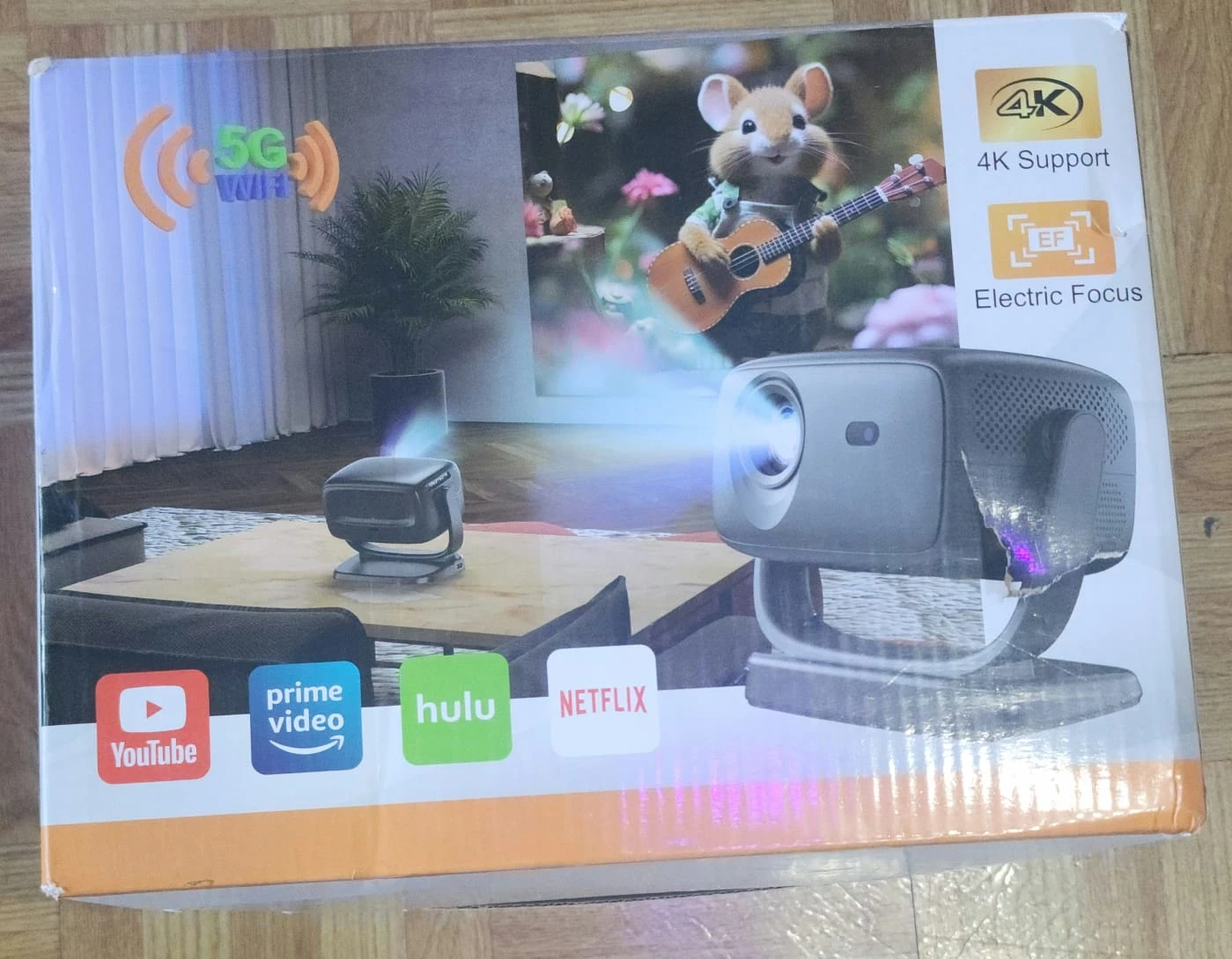 Smart Projector with 5G WiFi and Bluetooth - photo 3