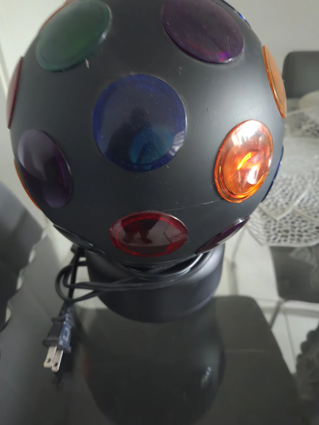 Colourful Disco Ball Light - photo 2