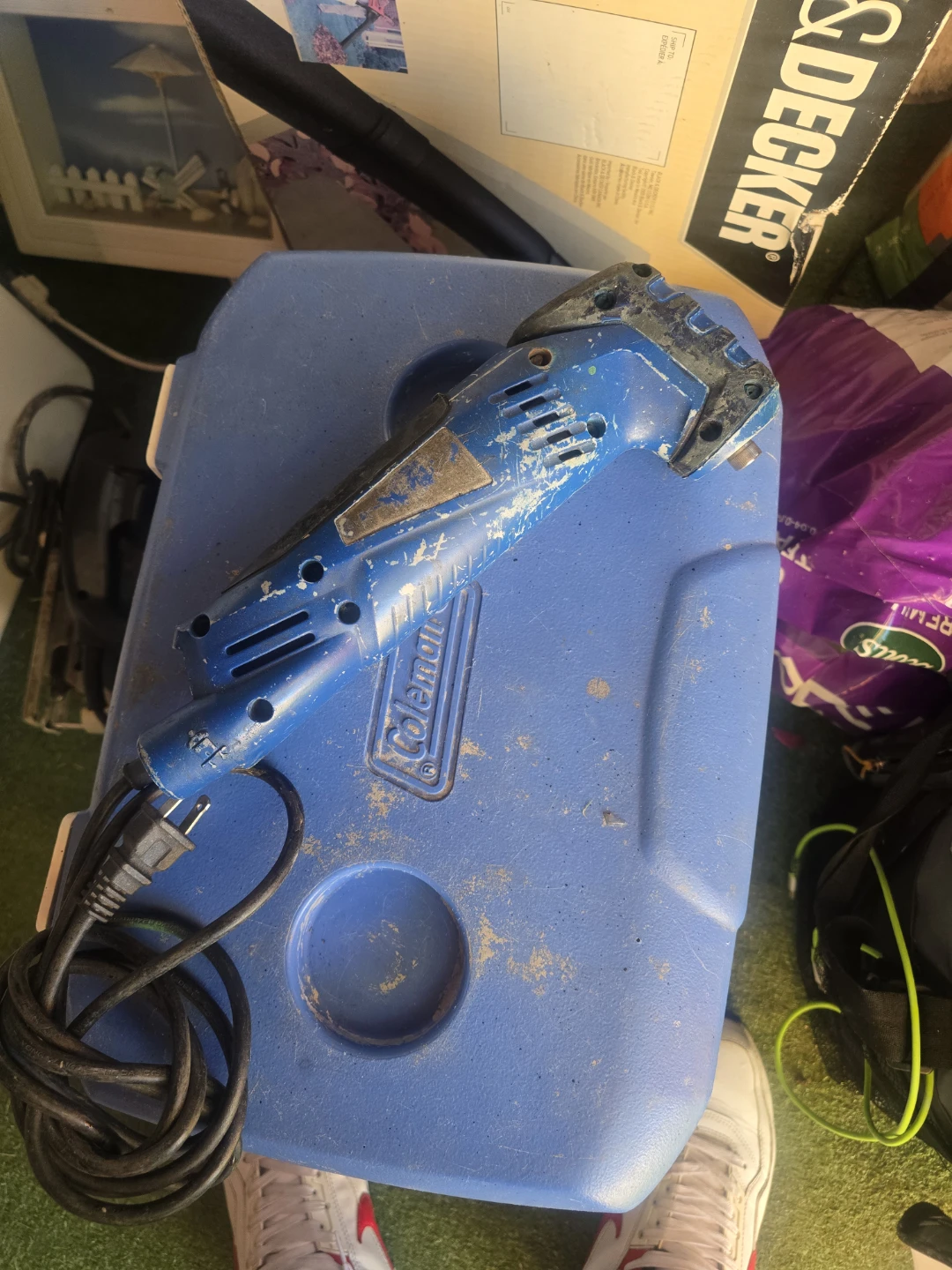 Blue Electric Animal Clipper