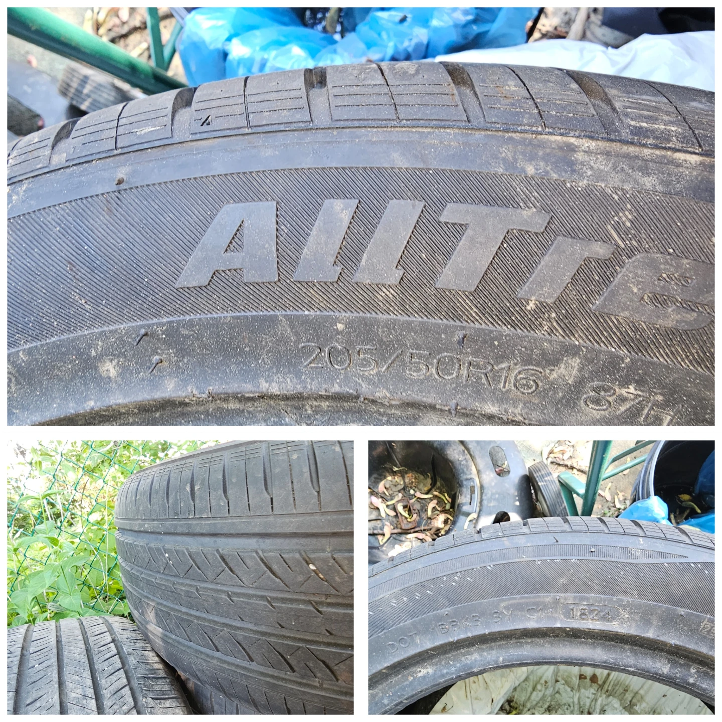 DoB 2024 All trek 2 tires @ 205/50R16